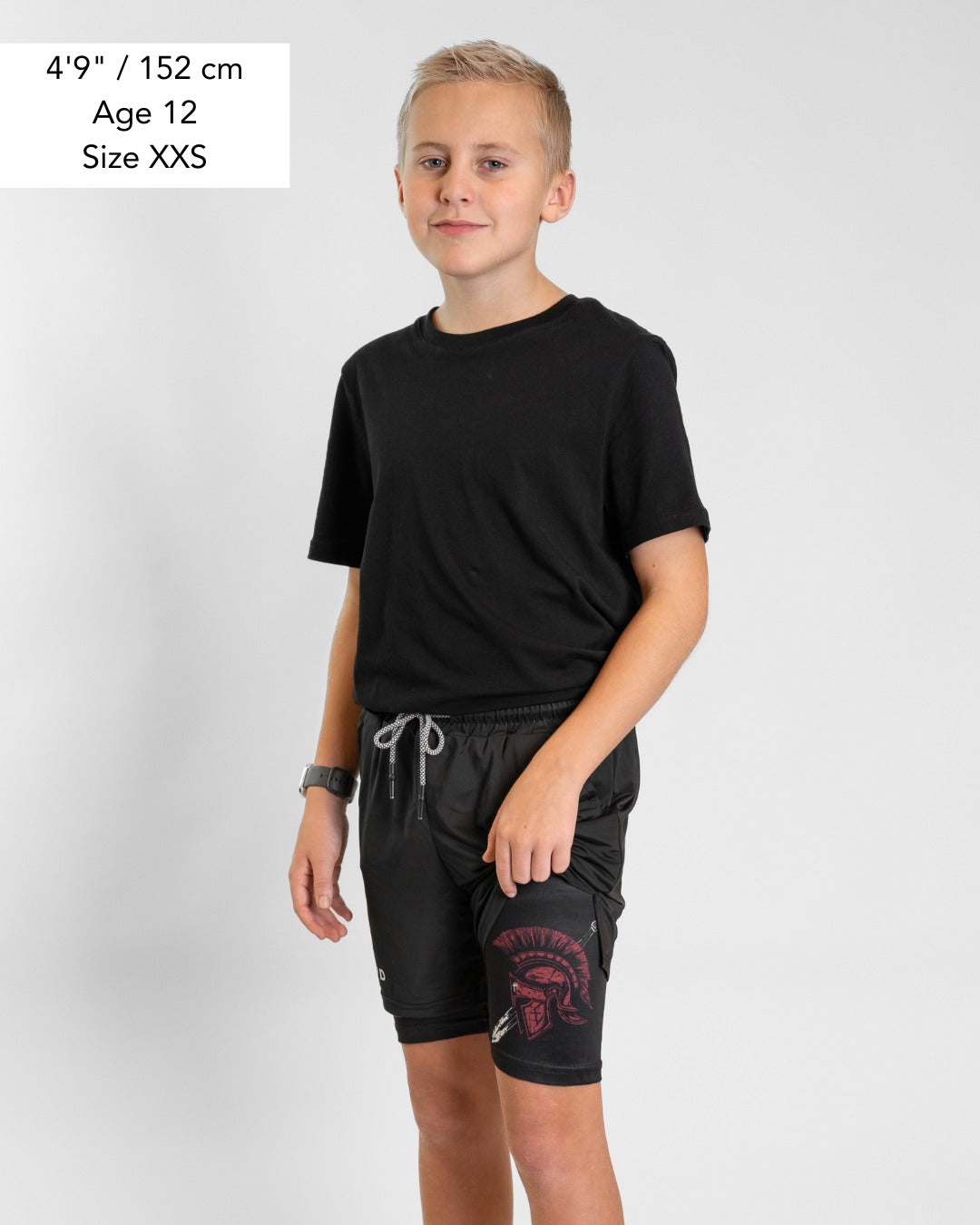 Psalm 28:7 'Shield of Strength' Youth Performance Shorts