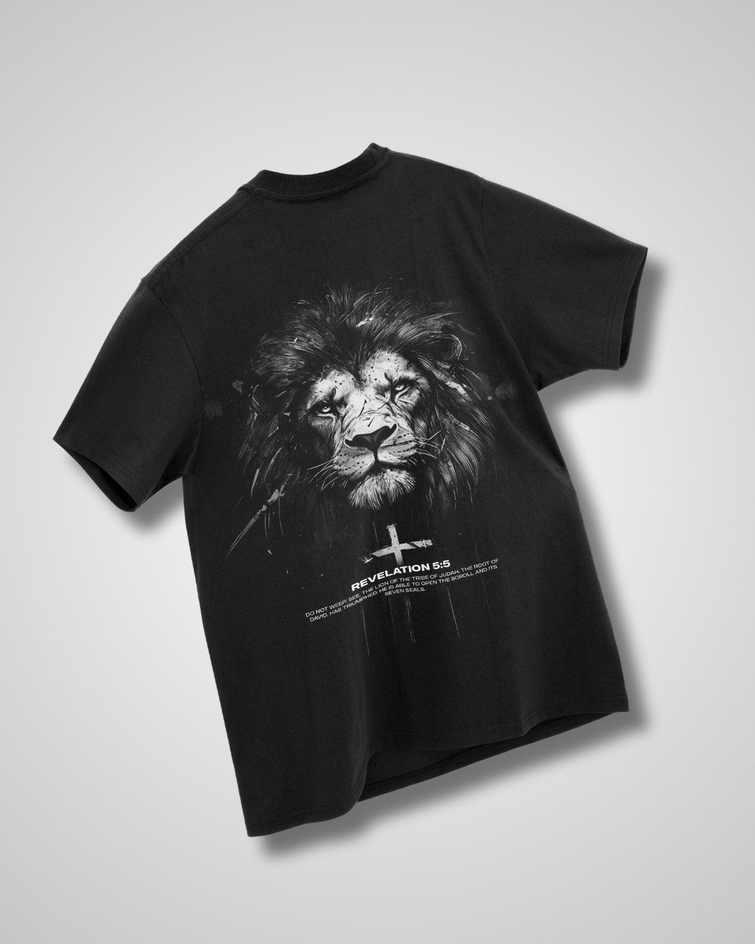 Revelation 5:5 Lion Oversized T-Shirt