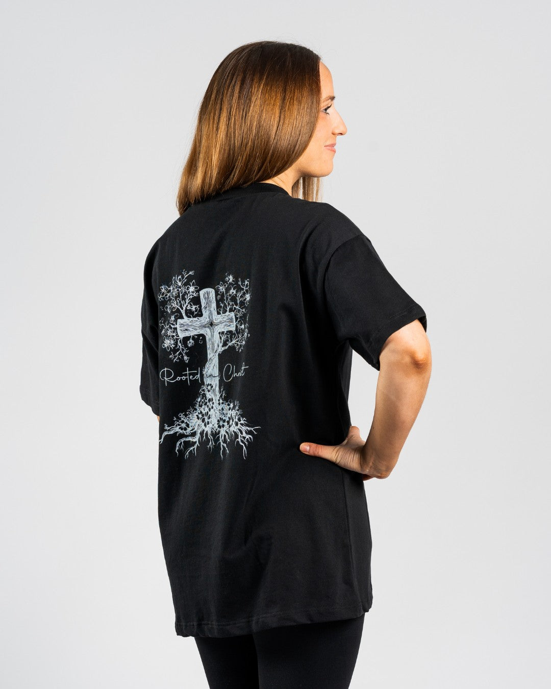 'Rooted in Christ' Women’s Oversized T-Shirt