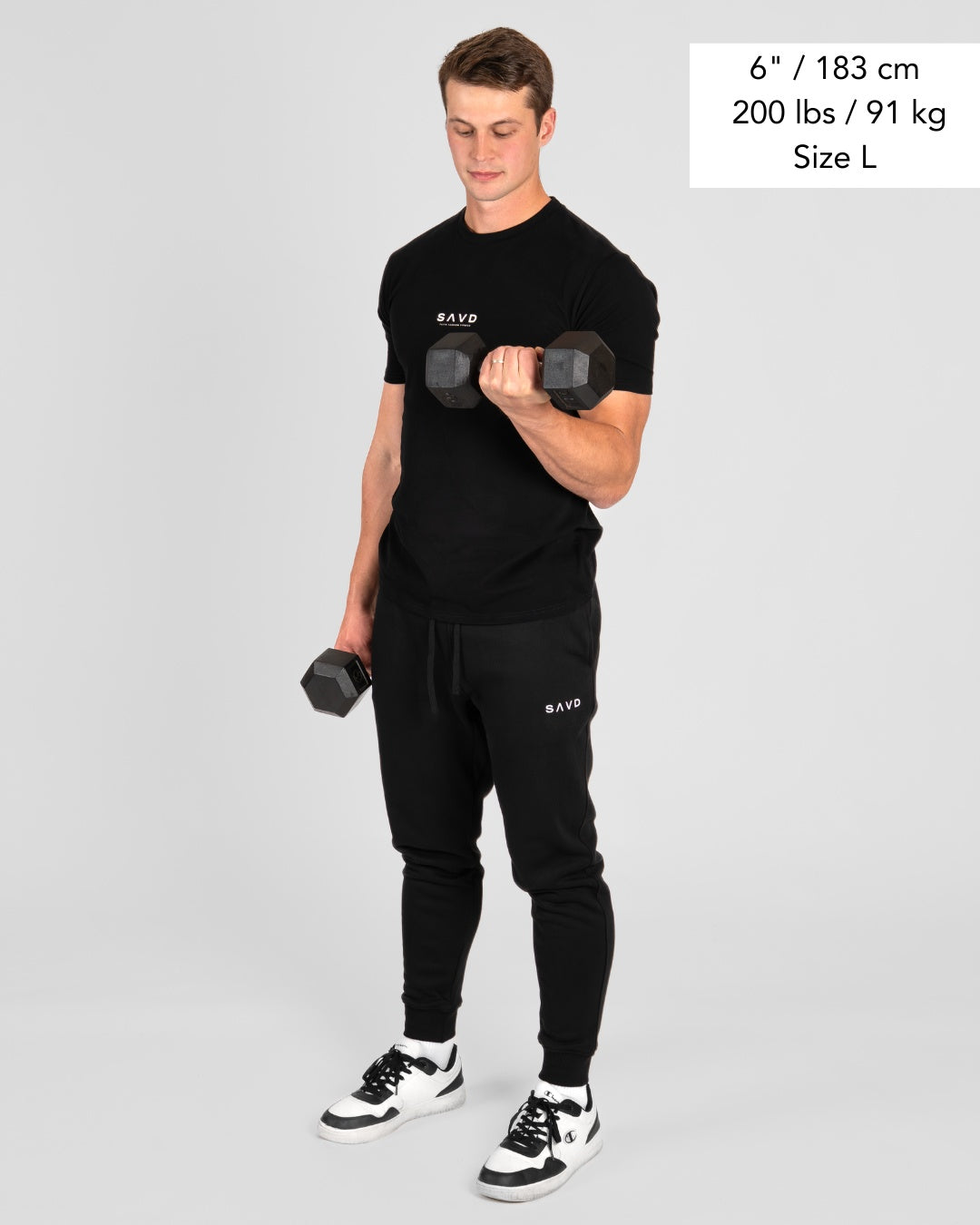 SAVD Essential Joggers – Cuffed Fit