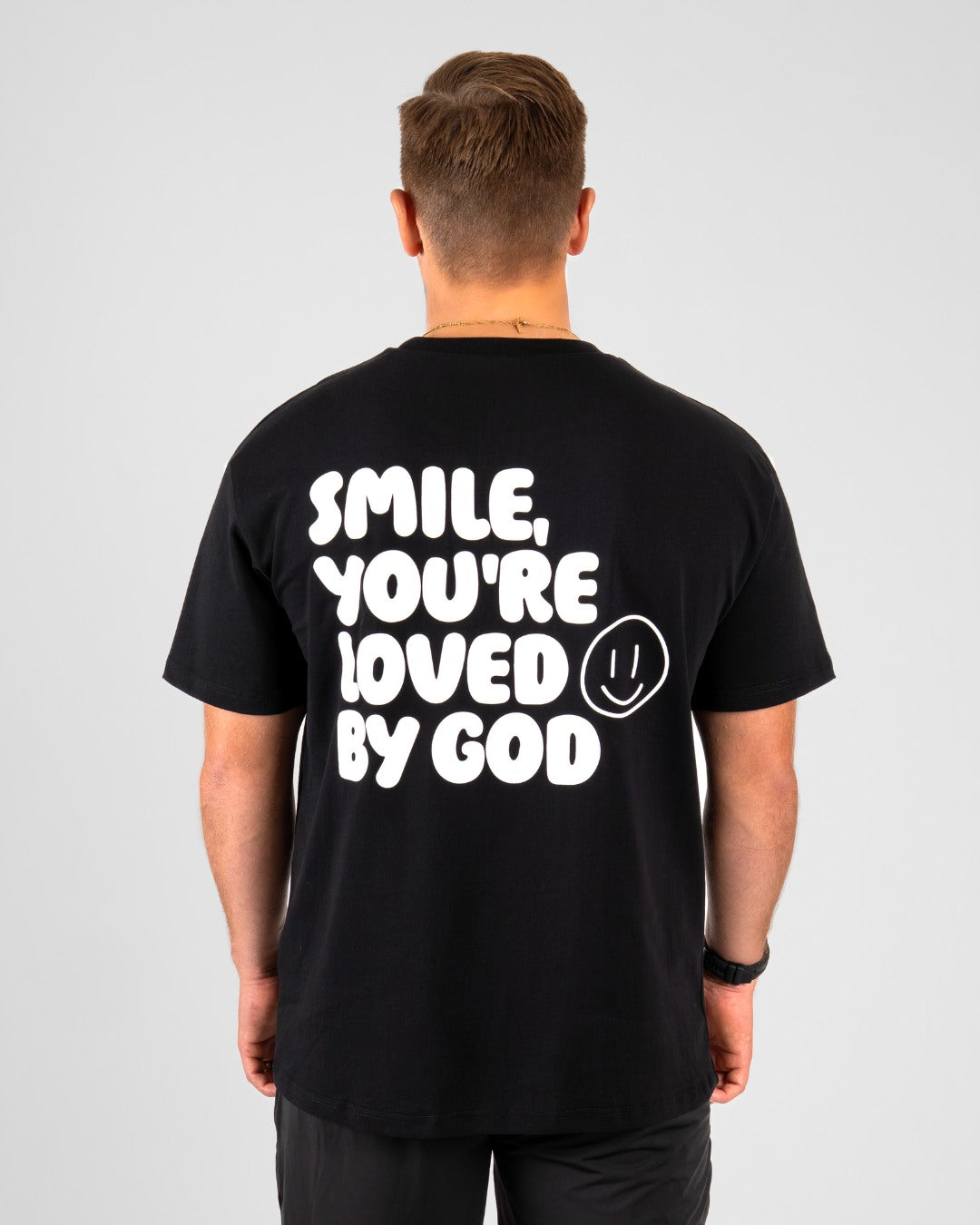 Loved By God Men's Oversized T-Shirt