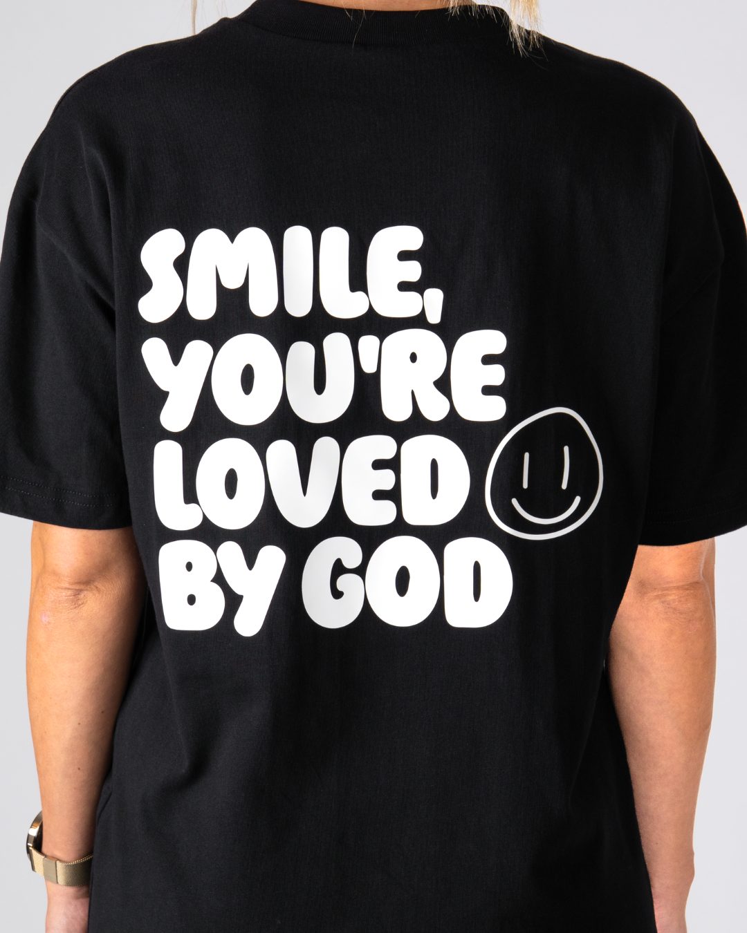 Loved By God Women's Oversized T-Shirt