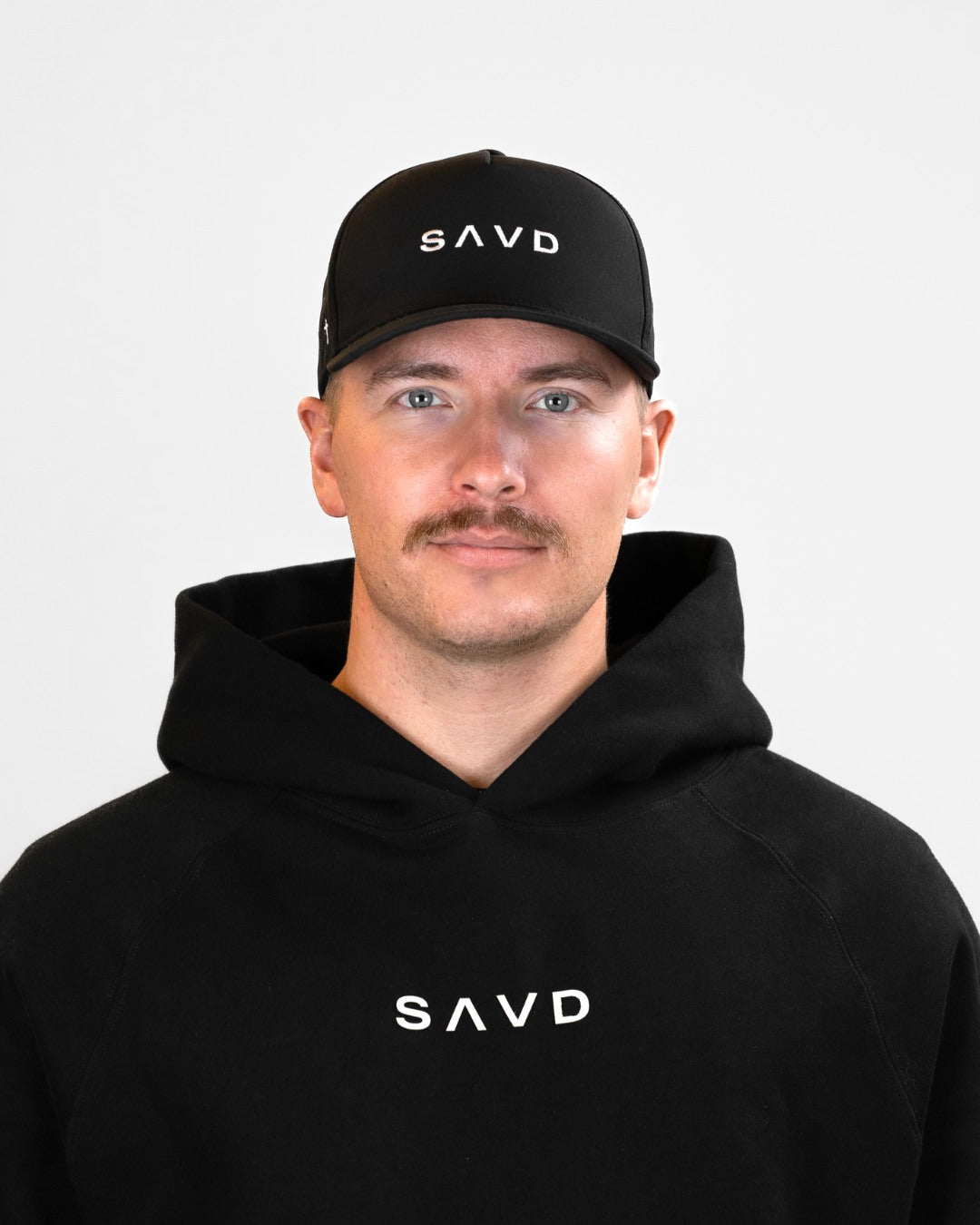 SAVD Perforated Snapback - Black