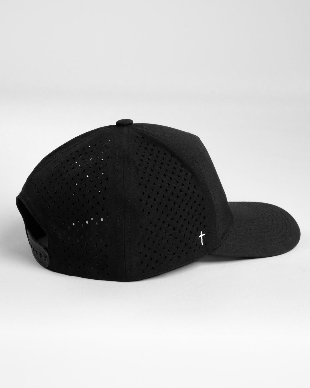SAVD Perforated Snapback - Black