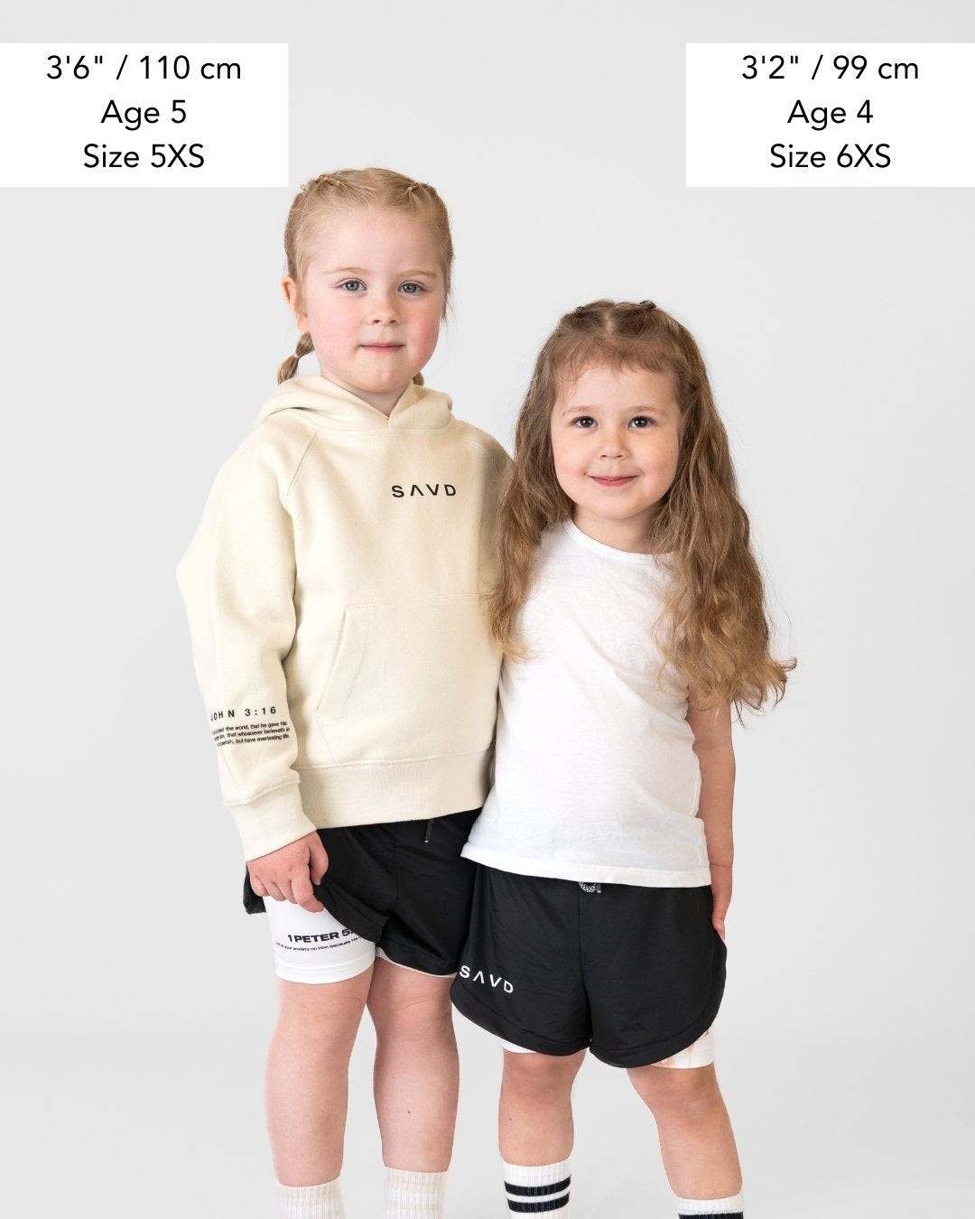 Joshua 1:9 'Lion' Girls Performance Shorts