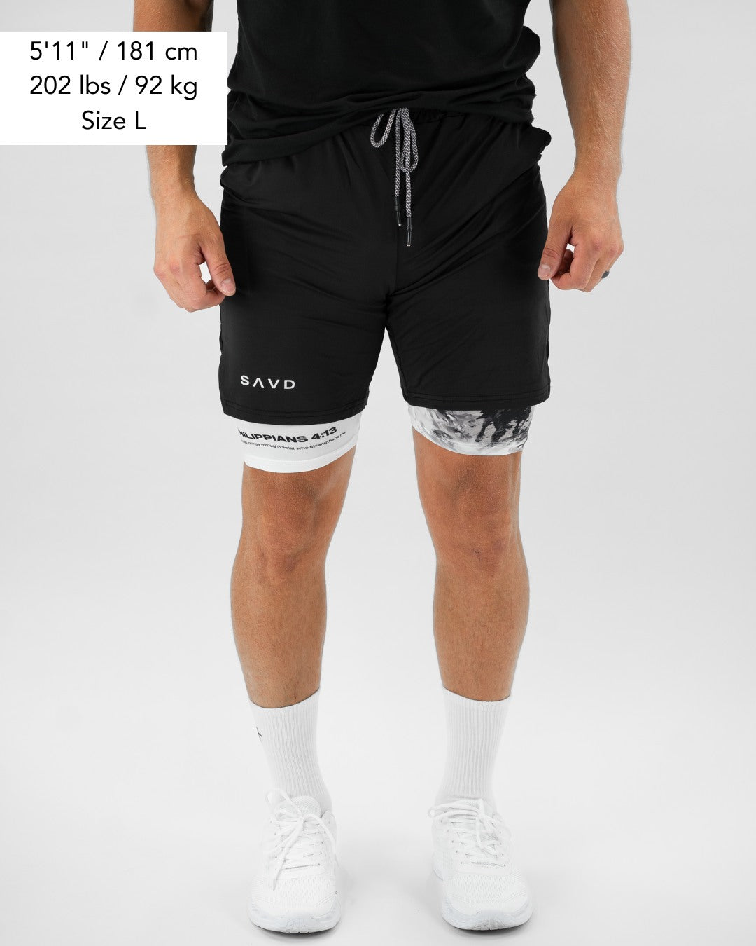 Philippians 4:13 Warrior Performance Shorts