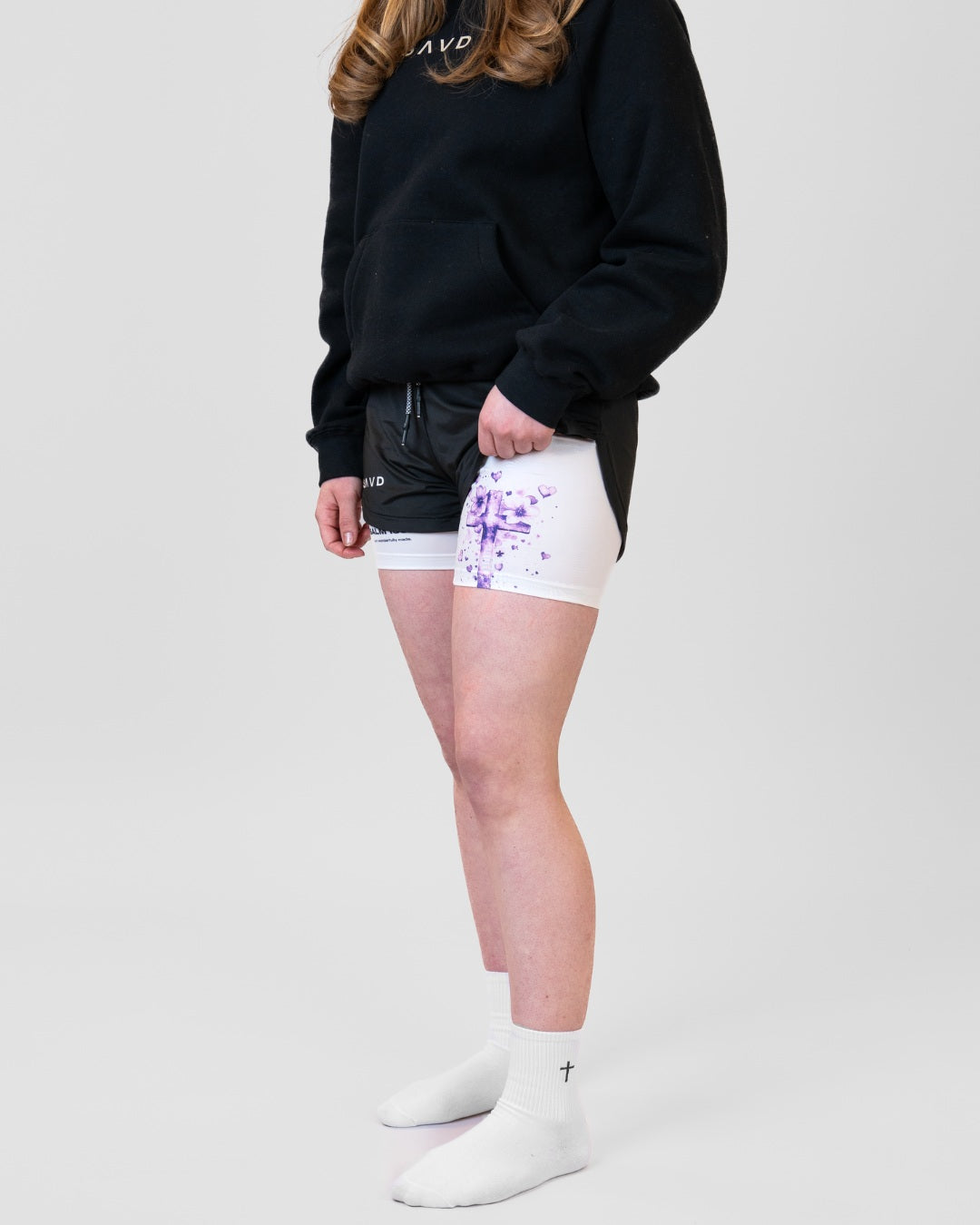 Psalm 139:14 'Wonderfully Made' Girls Performance Shorts