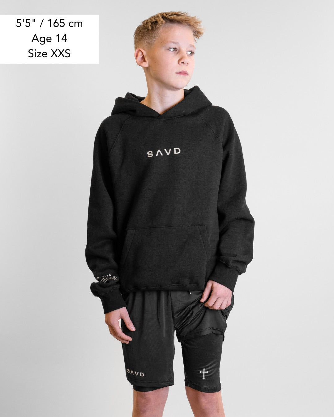 SAVD 'Minimal Cross' Youth Performance Shorts