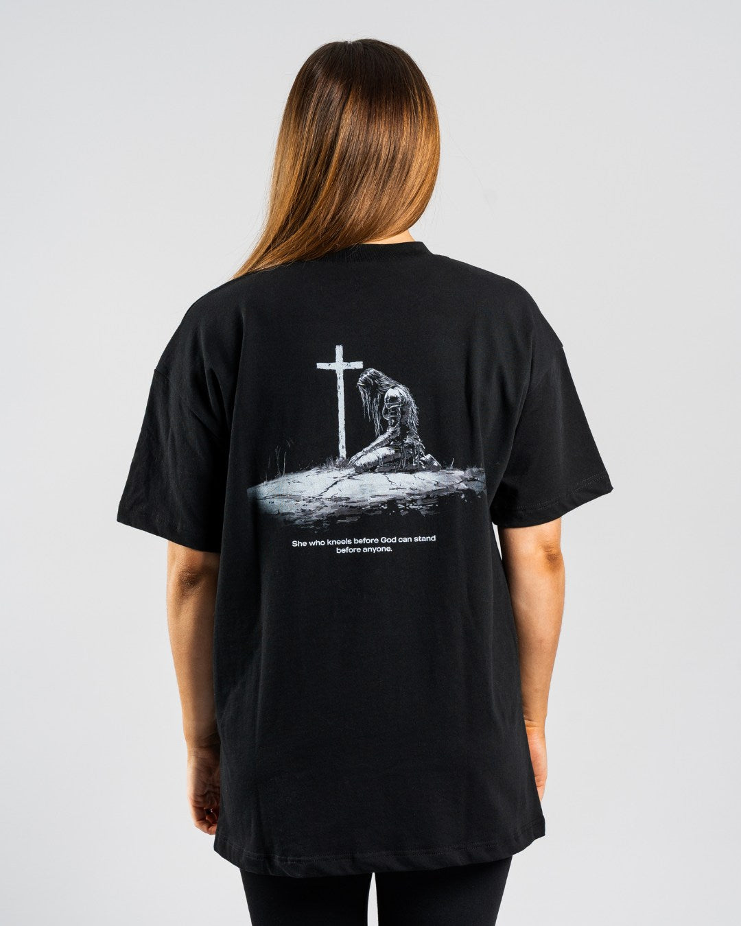 'Warrior's Prayer' Women’s Oversized T-Shirt