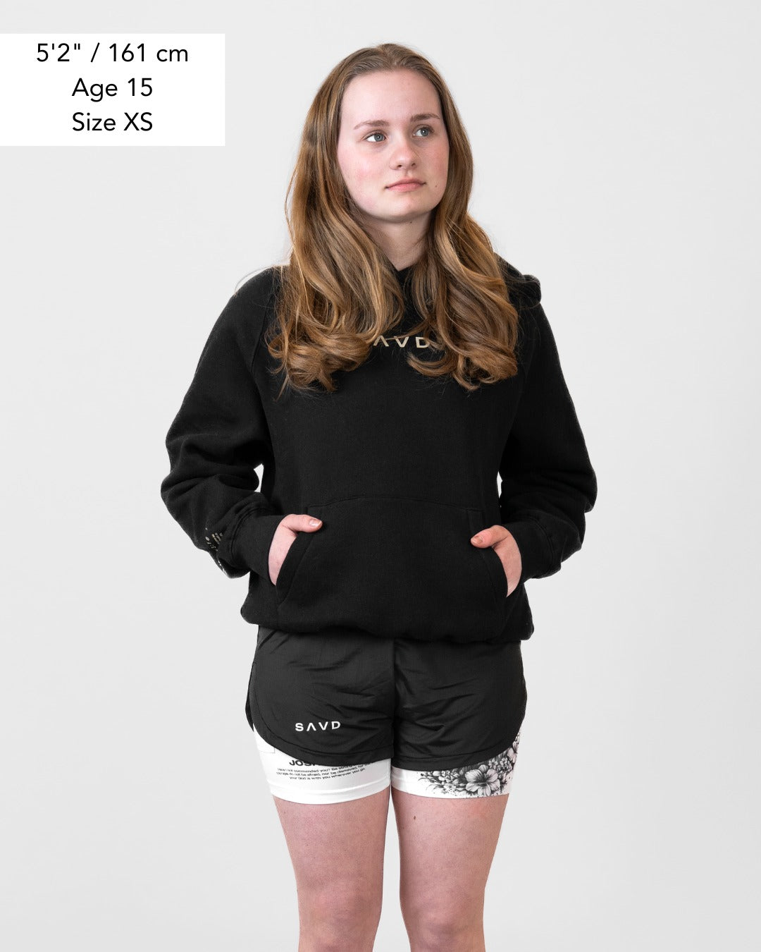 1 Peter 5:7 'Peaceful Trust' Girls Performance Shorts