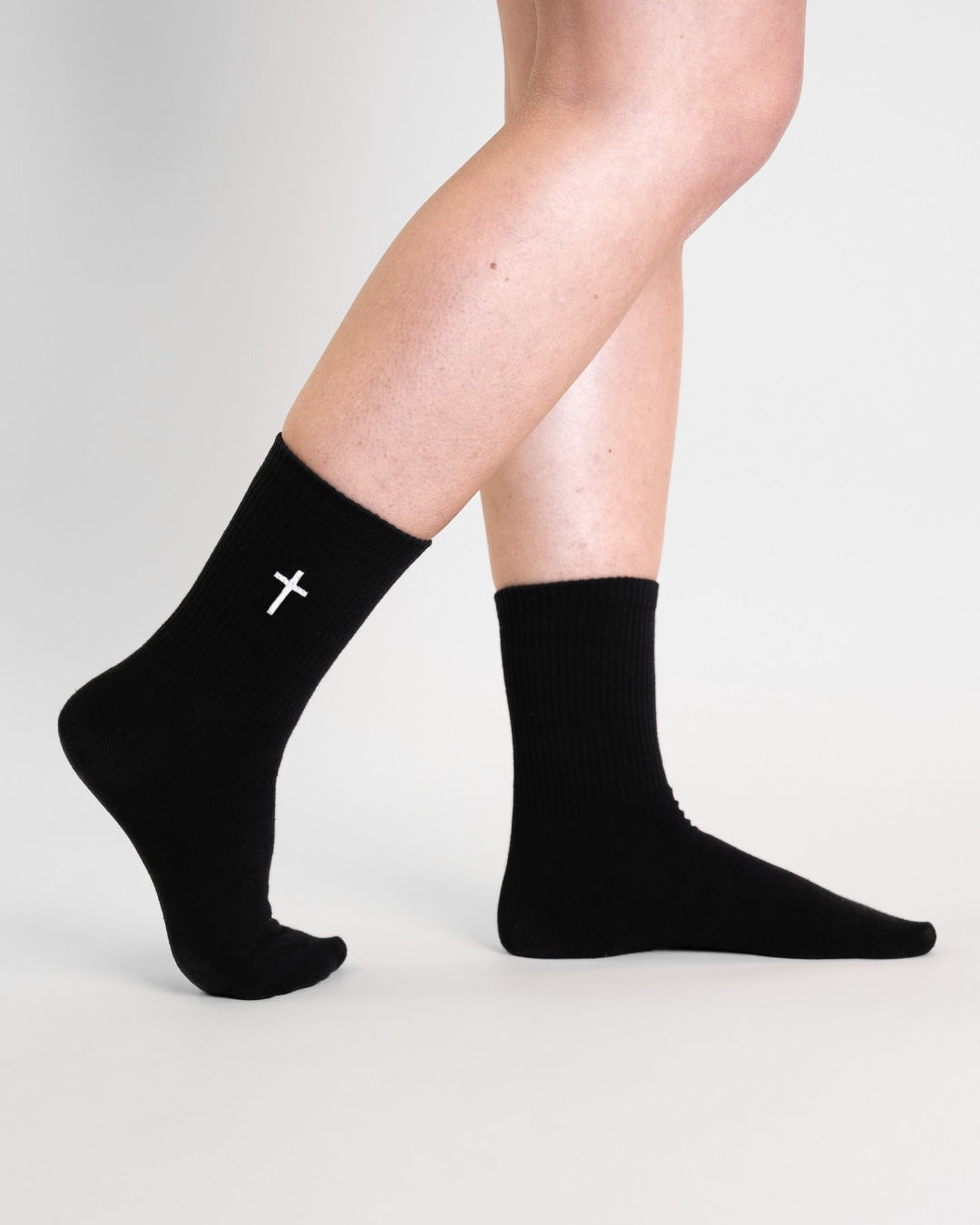 Youth & Women’s Christian Performance Socks 6-Pack - Black
