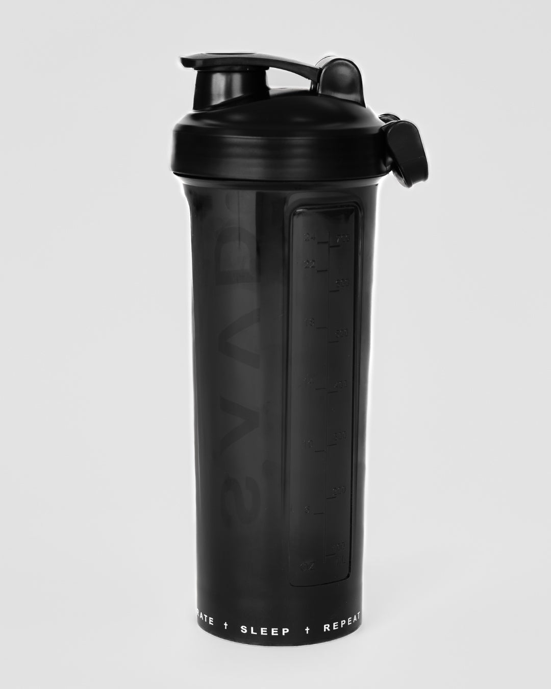 SAVD Shaker Bottle – Pray. Eat. Train. Repeat.