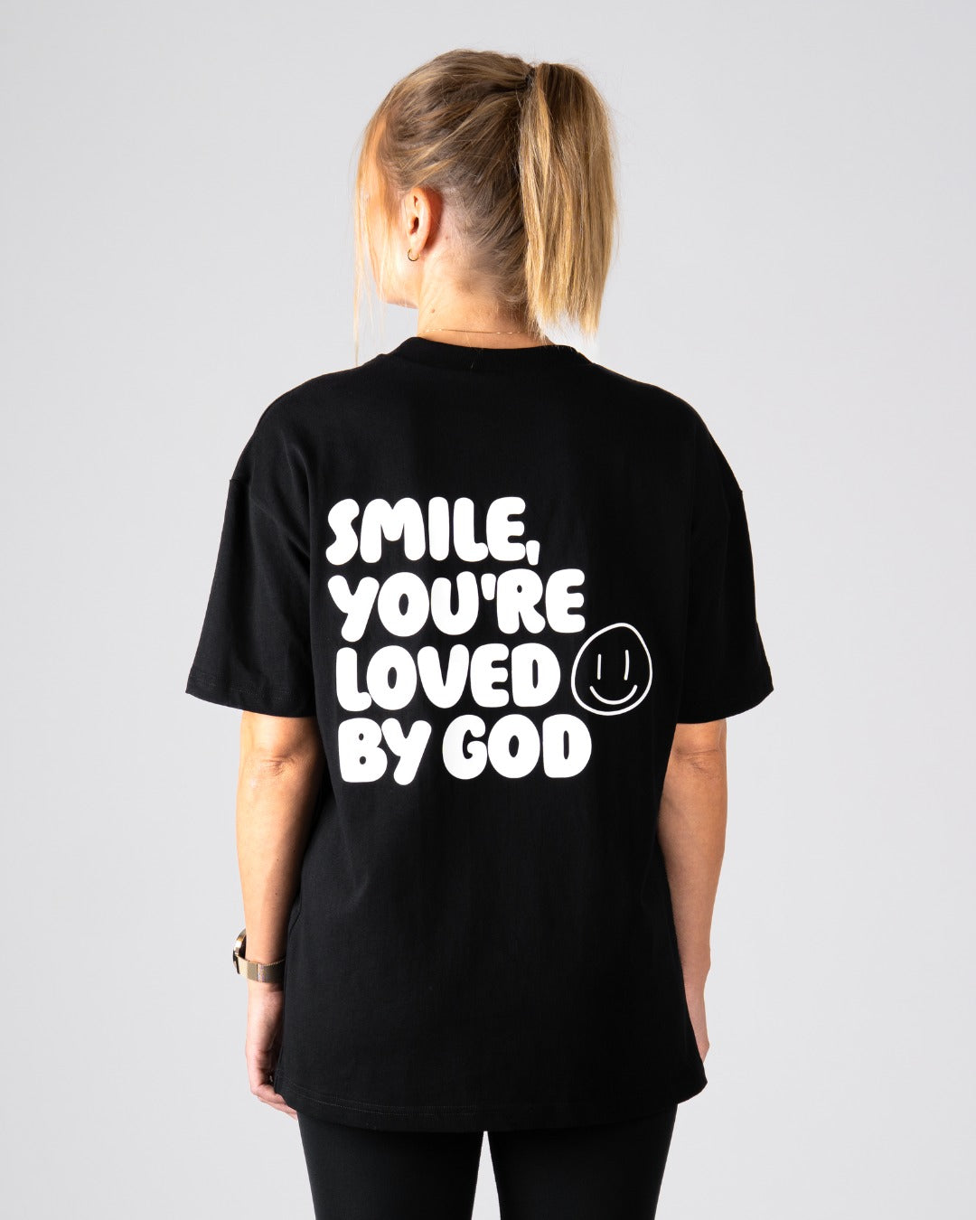 Loved By God Women's Oversized T-Shirt